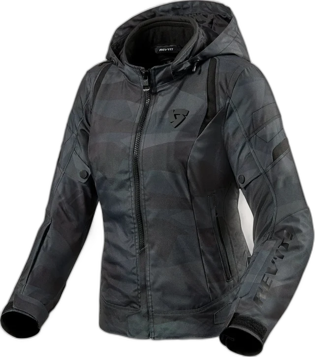 REV'IT! Jacket Flare 2 Ladies | Camo Black-Grey, camo black grey