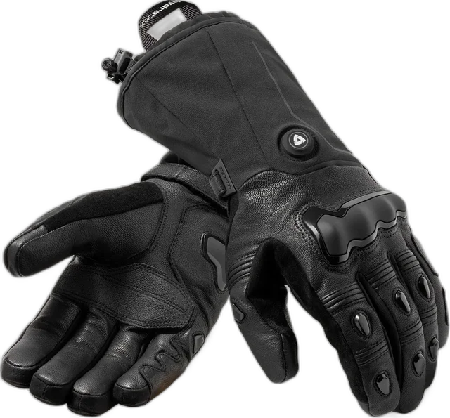 REV'IT! Heated Gloves Warp H2O | Black, black