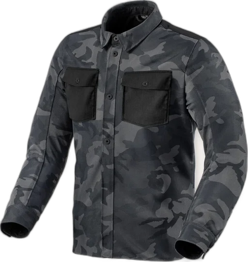 Overshirt Tracer Air 2 | Camo Dark Grey