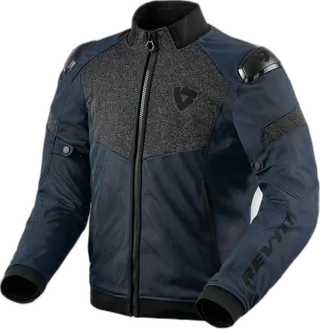 REV'IT! Jacket Action H2O | Black-Dark Blue