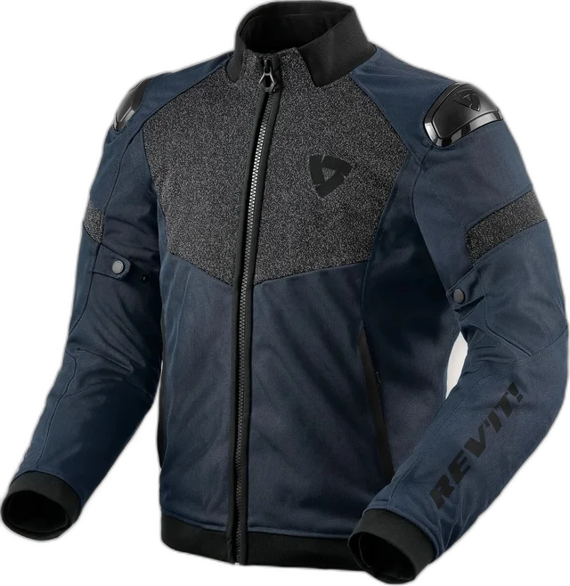 REV'IT! Jacket Action H2O | Black-Dark Blue, Black-Dark Blue