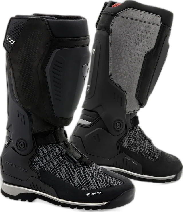 REV'IT! Boots Expedition GTX | Black-Grey, Black-Grey