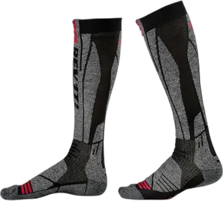 REV'IT! Kalahari Dark Grey-Red Socks