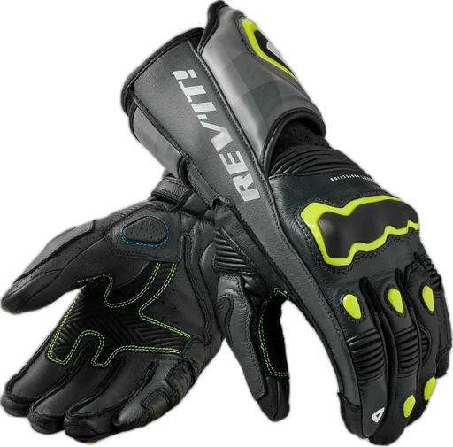 Gloves Quantum 3 | Grey-Neon Yellow