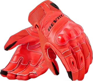REV'IT! Gloves Ritmo | Neon Red-Black