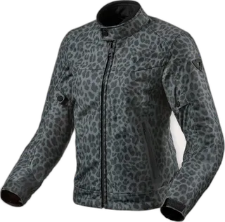 REV'IT! Jacket Shade H2O Ladies | Leopard-Dark Grey