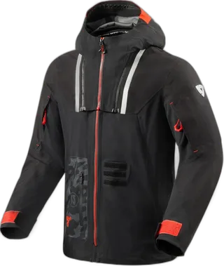 REV'IT! Jacket Vision H2O | Black-Red