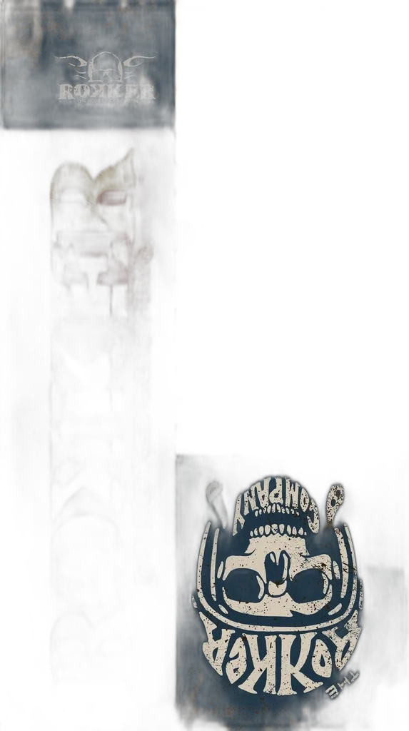 Rokker Tube Check Skull Neck Warmer