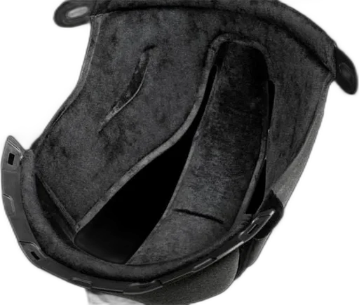 Schuberth C3 Pro Head Pad Lining Black