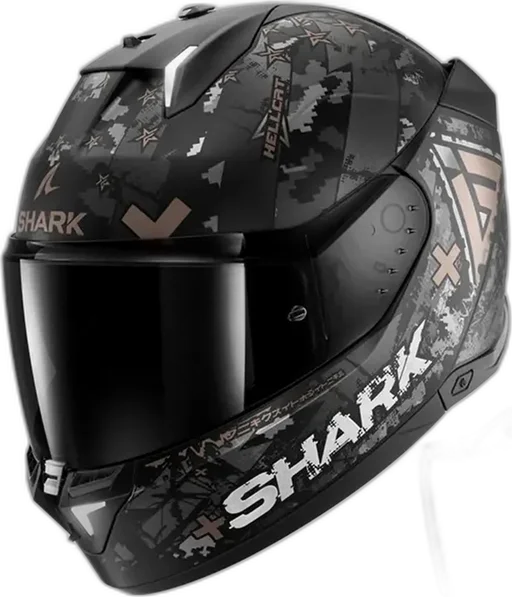 Shark Skwal i3 - Hellcat Matt KUA - Includes Dark Visor