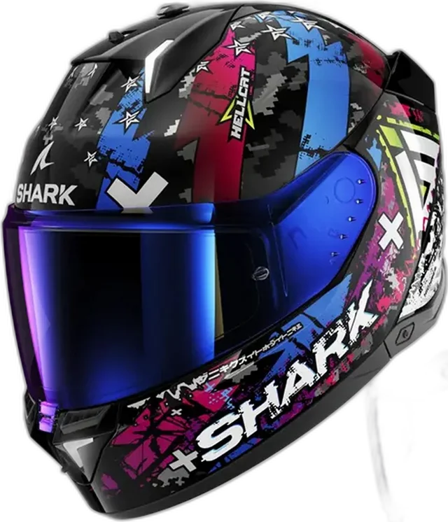 Shark Skwal i3 - Hellcat KUB - Includes Iridium Visor