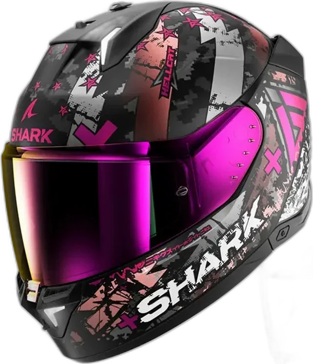 Shark Skwal i3 - Hellcat Matt KUV - Includes Iridium Visor