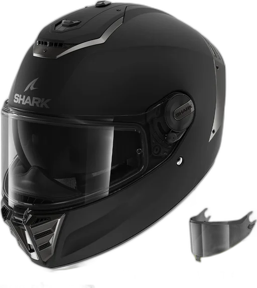 Shark Spartan RS - Blank Mat KMA - Free Dark Visor