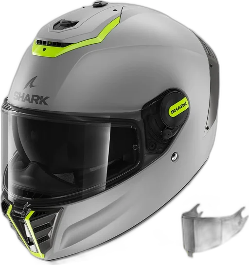Shark Spartan RS - Blank Mat SP SYS - Free Dark Visor
