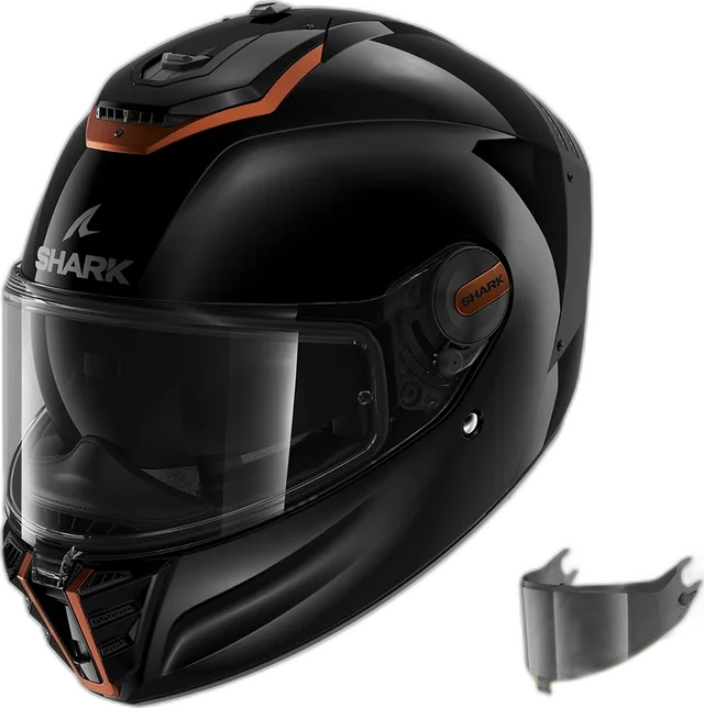 Shark Spartan RS - Blank SP KCK - Free Dark Visor, blank sp kck