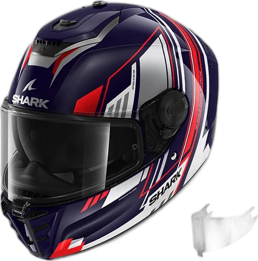 Shark Spartan RS - Byhron BWU  - Free Dark Visor