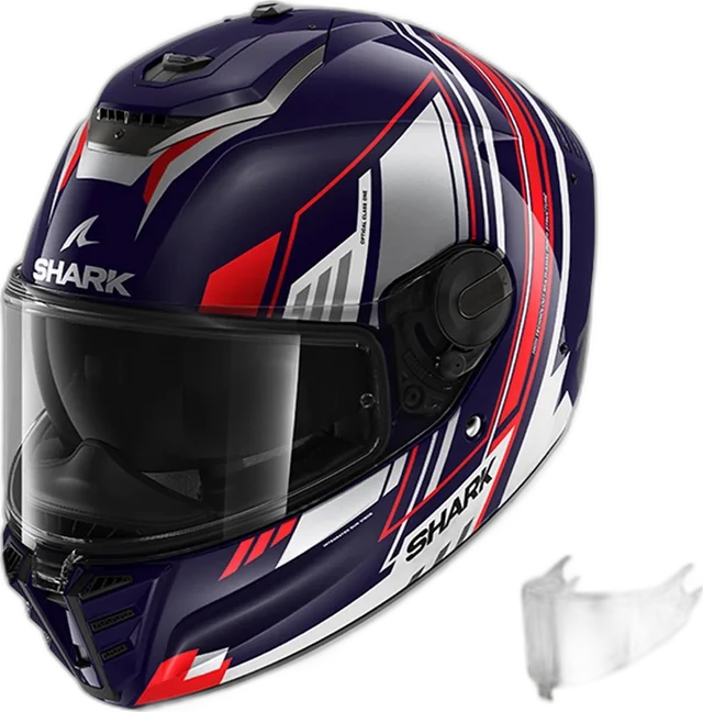 Shark Spartan RS - Byhron BWU  - Free Dark Visor, byhron bwu