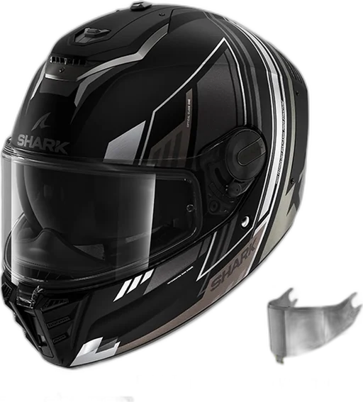 Shark Spartan RS - Byhron Mat KAU  - Free Dark Visor