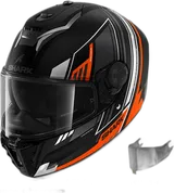 Shark Spartan RS - Byhron Mat KOU  - Free Dark Visor