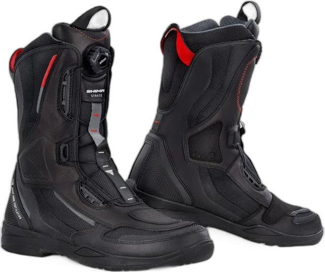 SHIMA Strato Motorcycle Boots, black