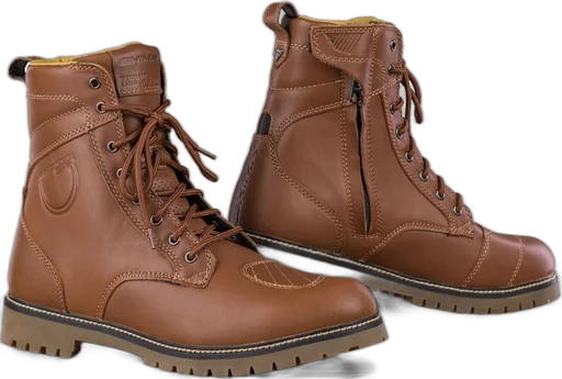 SHIMA Thomson Brown Motorcycle Shoes