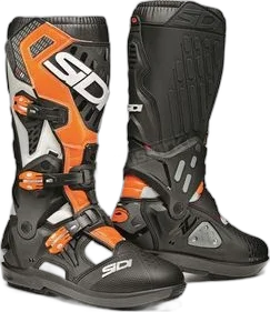 Sidi White/Black/Flo Orange Atojo SR Boots