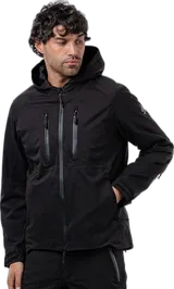 Spada Joe Matt Black Waterproof Motorcycle Jacket — view 1 of 4