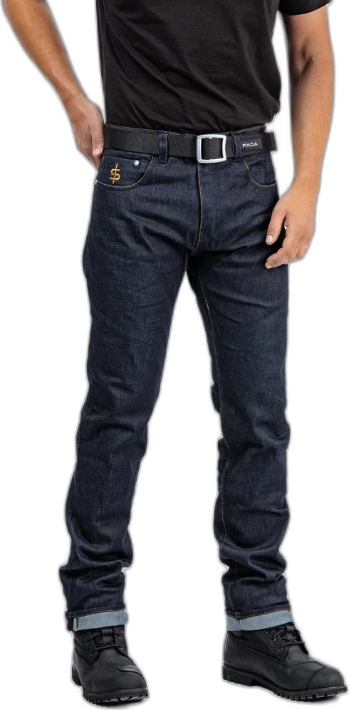 Spada Ronin Mens Raw Indigo Motorcycle Jeans