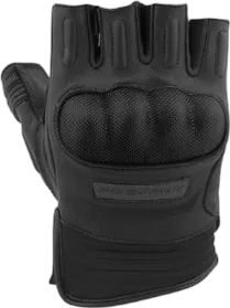Speed and Strength Tough As Nails Fingerless Gloves (Black)