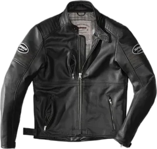 Spidi Motorcycle Leather jacket Men's CLUBBER