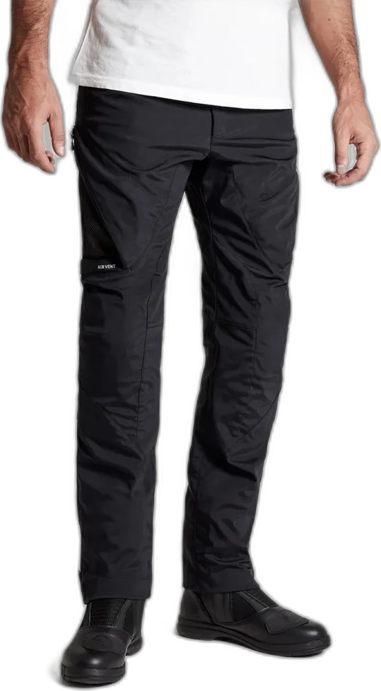Spidi Motorcycle Textile pants Men's STRETCH TEX, Extreme black (536)