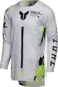 Thor White/Acid Youth Sportmode Riot Jersey