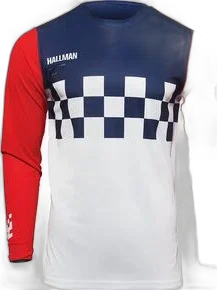 Thor White/Red/Blue Differ Cheq Jersey
