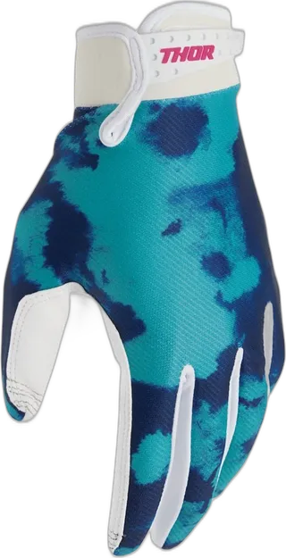 Thor Launchmode Bleach Motocross Gloves
