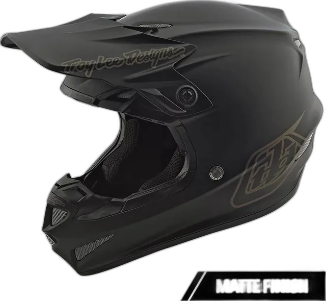 Troy Lee Designs TLD SE4 Polyacrylite Mono Black, black