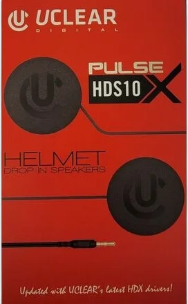 UCLEAR HDS10X 40mm Helmet Speakers, One Color