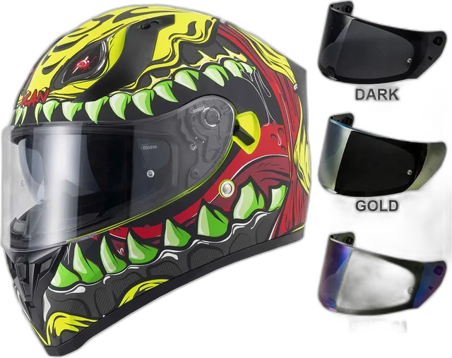 Vcan H128 - Titan Wild - Free Additional Visor