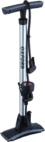 Oxford Track Pump With Gauge