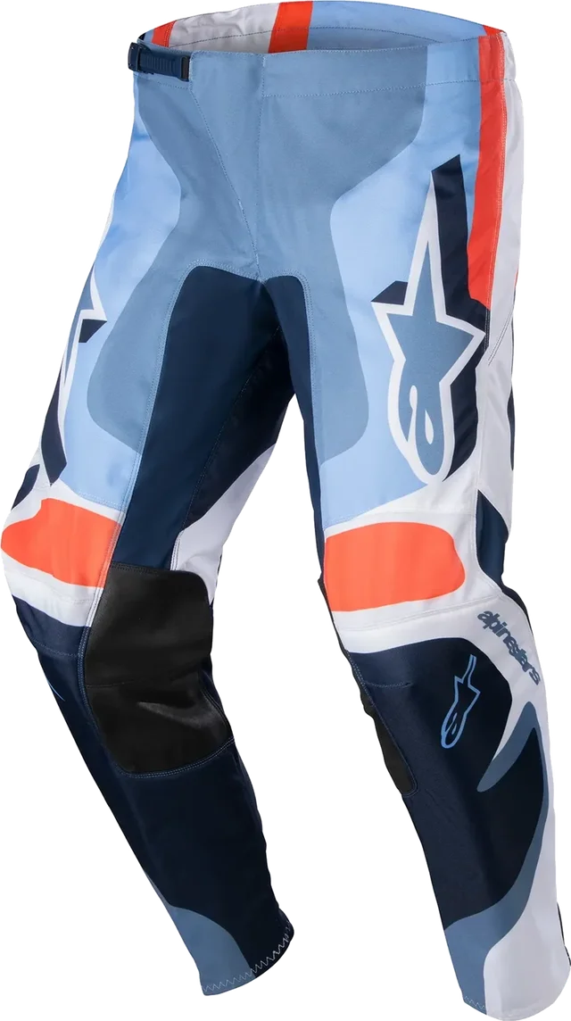 ALPINESTARS Fluid Agent Black / Mars Red / Yellow Fluo 2023, night navy hot orange