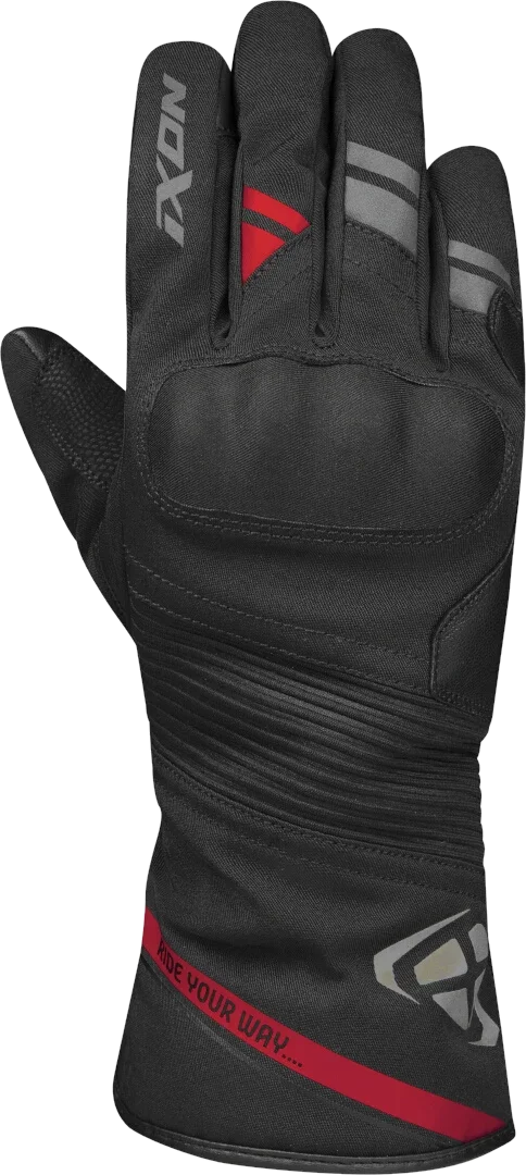 Ixon Pro Midgard Winter Gloves, black/red