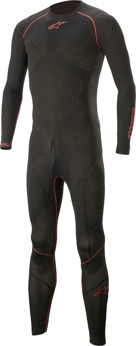 ALPINESTARS Ride Tech Lite 1PC Black / Red, Black Red
