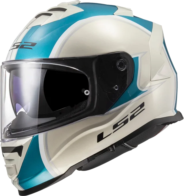 LS2 Helmets LS2 Assault Paragon Helmet CLOSEOUT, metallis khaki turquiose
