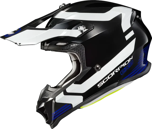 Scorpion VX-16 Off Road Helmet Format Graphic Blue