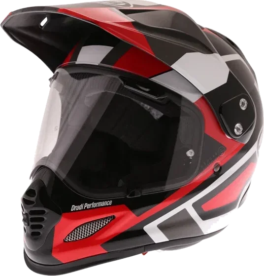 Arai Tour-X 4 Catch Helmet Red, Yellow