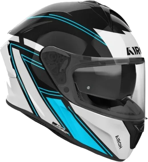 Airoh Spark 2 Deco Helmet, Blue Gloss