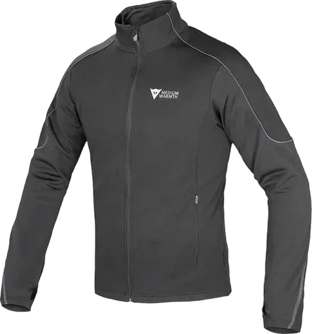 DAINESE D-mantle Fleece Jacket, Black / Anthracite