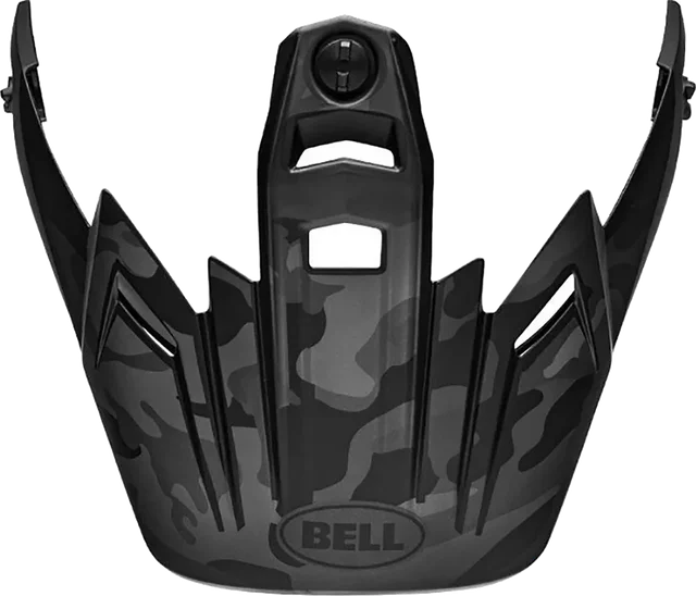 Bell MX-9 Adventure Stealth Camo Visor Helmet Accessories, black