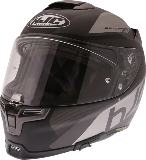 HJC Rpha 70 Pinot Helmet Black Grey, Black Grey