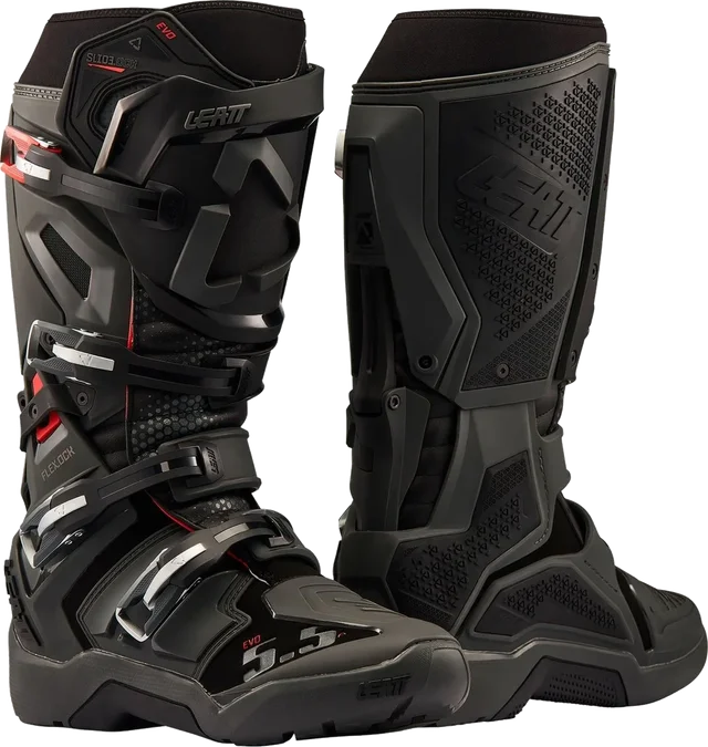 LEATT 5.5 Flexlock Enduro Evo Graphene Black 2027