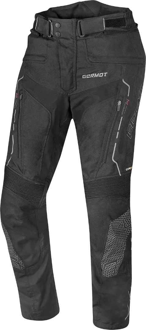 Germot Division Motorcycle Textile Pants, black